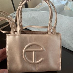 Telfar Small Copper Shopping Bag